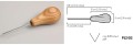 Dłuto do drzeworytu profil V proste 2mm BeaverCraft P12/02