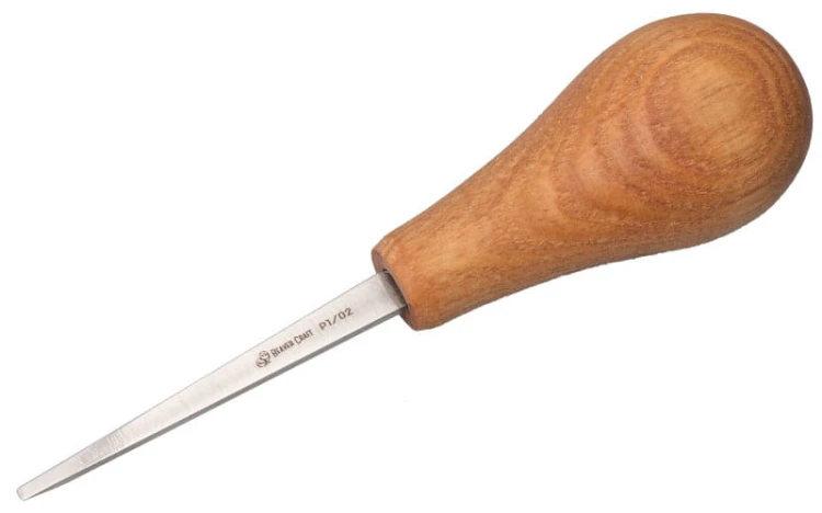 Dłuto do drzeworytu proste płaskie, pojedyncza faza 2mm BeaverCraft P1/02