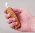 Mały nóż snycerski do rzeźby geometrycznej, ostrze zaokrąglone BeaverCraft C11s