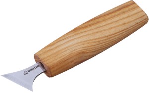 Mały nóż snycerski do rzeźby geometrycznej, ostrze proste BeaverCraft C10S