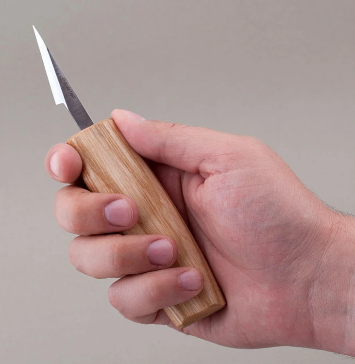 Mały nóż rzeźbiarski do detali BeaverCraft C7