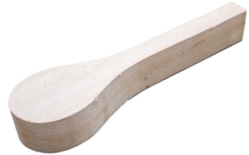 Formatka z drewna lipowego do rzeźbienia łyżki Beaver Craft B1
