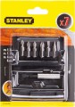 Bity STANLEY zestaw bitów 6 szt + uchwyt magnetyczny STA60480