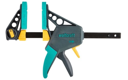 Ścisk stolarski jednoręczny EHZ PRO 100 firmy Wolfcraft 150mm 3030000