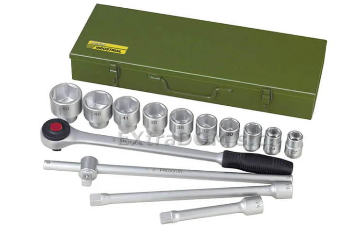 Klucze nasadowe Proxxon 3/4'' zestaw 14 cz. 23300