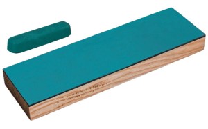 Polerka ze skóry bydlęcej na trzpieniu drewnianym z pastą polerską BeaverCraft LS4P1 strop skórzany
