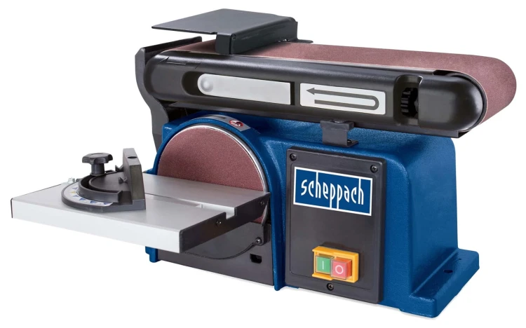 Szlifierka taśmowo - tarczowa Scheppach 370W BTS800
