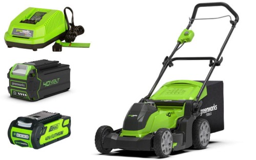 Kosiarka akumulatorowa GREENWORKS 40V 41cm  G40LM41