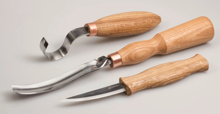 Zestaw 3 narzędzi do rzeźbienia łyżek BeaverCraft S14