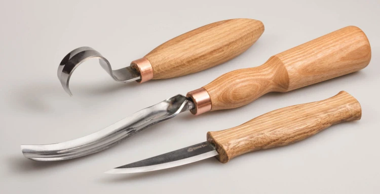Zestaw 3 narzędzi do rzeźbienia łyżek BeaverCraft S14