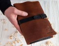 Zestaw 3 narzędzi do rzeźbienia łyżek BeaverCraft z akcesoriami w etui ze skóry S14X