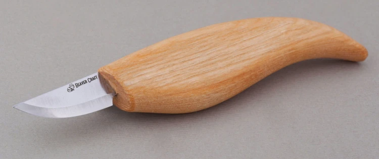 Zestaw 8 noży do rzeźbienia BeaverCraft z akcesoriami do ostrzenia, etui ze skóry S18X