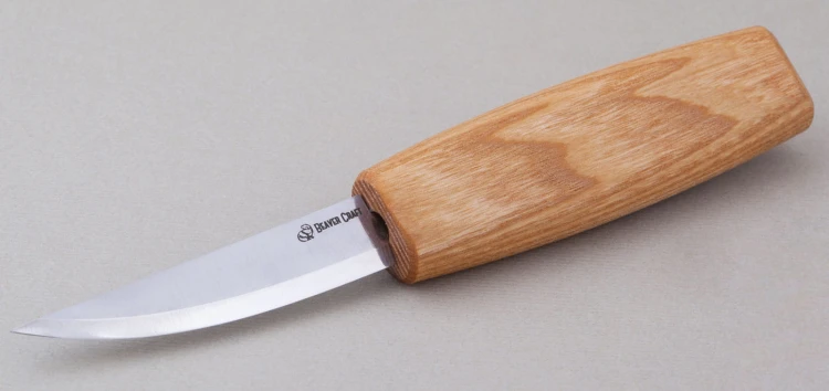 Zestaw 8 noży do rzeźbienia BeaverCraft z akcesoriami do ostrzenia, etui ze skóry S18X