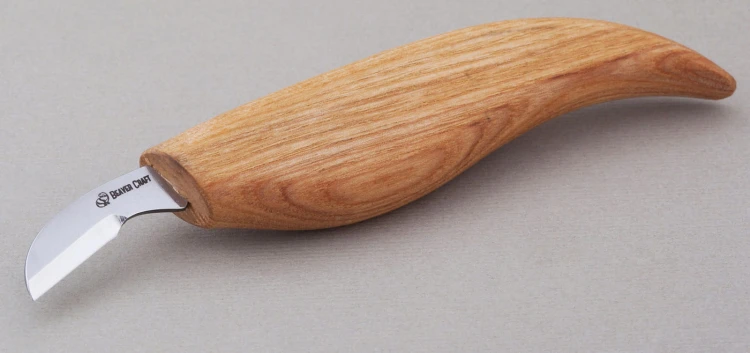 Zestaw 8 noży do rzeźbienia BeaverCraft z akcesoriami do ostrzenia, etui ze skóry S18X