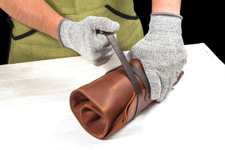 Skórzane etui, pokrowiec na 8 narzędzi BeaverCraft TR8X