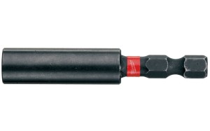 Uchwyt bitów Milwaukee Shockwave Hex 1/4" 60 mm magnetyczny 4932352406