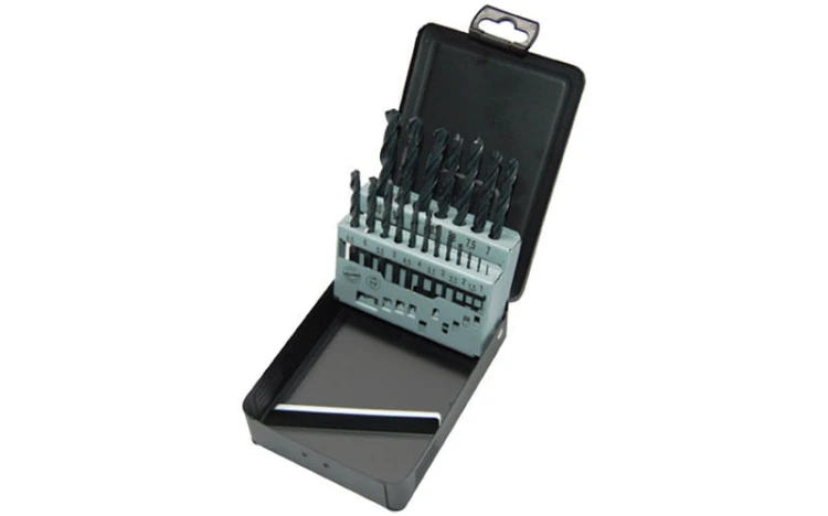 Wiertła do metalu Milwaukee zestaw 19 szt. w metalowej kasecie 4932352468 1 – 10mm