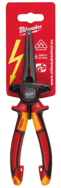 Szczypce długie zwężane Milwaukee VDE 1000V 205mm 4932464564