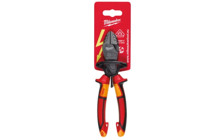 Szczypce do cięcia bocznego Milwaukee Heavy Duty VDE 1000V 180mm 4932464569