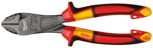 Szczypce do cięcia bocznego Milwaukee Heavy Duty VDE 1000V 180mm 4932464569