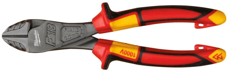 Szczypce do cięcia bocznego Milwaukee Heavy Duty VDE 1000V 180mm 4932464569