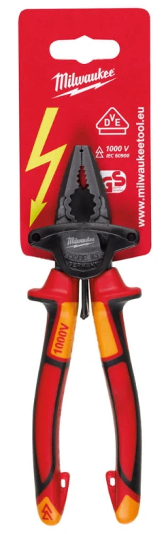 Szczypce uniwersalne Milwaukee VDE 1000V kombinerki 180 mm 4932464572