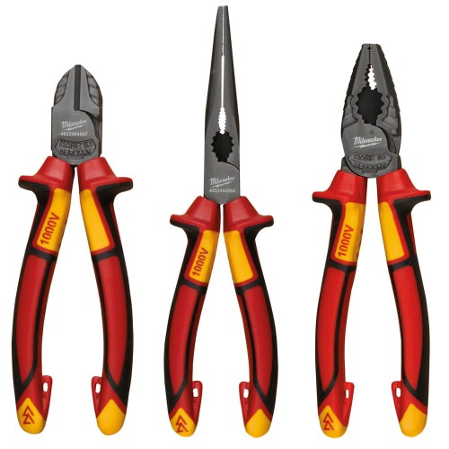Zestaw szczypiec izolowanych Milwaukee VDE 3 szt. Milwaukee 4932464575