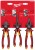 Zestaw szczypiec izolowanych Milwaukee VDE 3 szt. Milwaukee 4932464575