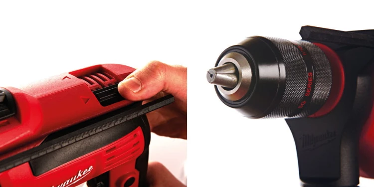 Wiertarka udarowa Milwaukee PD705 705W 13mm 4933431955