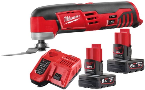 Narzędzie wielofunkcyjne Milwaukee C12MT 2x aku. 6,0Ah, ładowarka