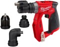 Wiertarko wkrętarka Milwaukee z 4 głowicami M12FDDXKIT-202X 34Nm 12V walizka 2x aku. 2,0Ah ładowarka 4933464979