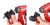 Wiertarko wkrętarka Milwaukee z 4 głowicami M12FDDXKIT-202X 34Nm 12V walizka 2x aku. 2,0Ah ładowarka 4933464979