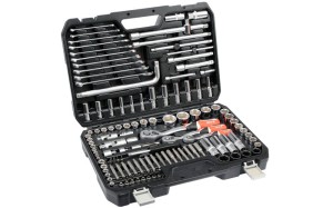 Zestaw narzędziowy Yato  1/2'', 3/8", 1/4" 128cz. YT-38872