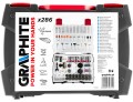 Akcesoria do mikro szlifierki, wiertarki GRAPHITE kpl. 286 szt 55H085
