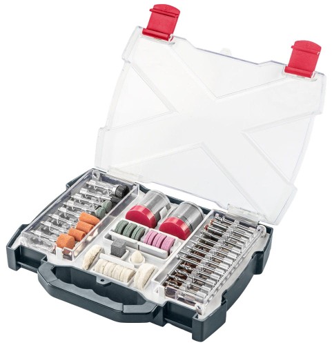 Akcesoria do mikro szlifierki, wiertarki GRAPHITE kpl. 99 szt 55H084