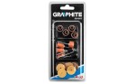 Akcesoria do mikro szlifierki GRAPHITE szlifowanie i cięcie kpl. 52 szt 55H082