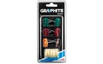Akcesoria do mikro szlifierki GRAPHITE polerowanie kpl. 12 szt 55H080