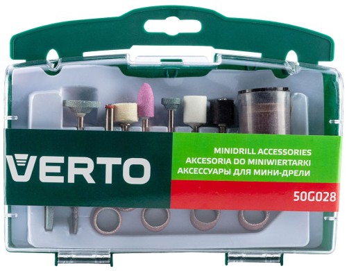 Akcesoria do mini szlifierki Verto szlifowanie cięcie kpl. 71 szt. 5OG028