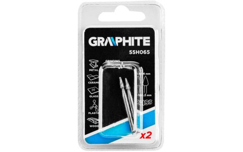 Frez precyzyjny stożek 1,4 mm HSS Graphite kpl. 2 szt. 55H065