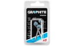 Kamień szlifierski kula 10 mm Graphite kpl. 3 szt. 55H059