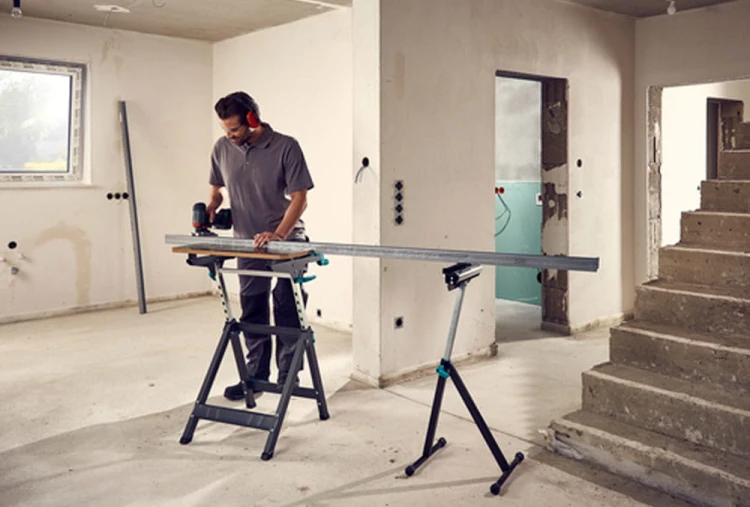 Wolfcraft Stół zaciskowo - maszynowy Master 750 ERGO 3w1 z regulacją wysokości 6871000