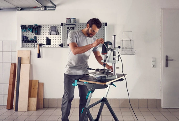 Wolfcraft Stół zaciskowo - maszynowy Master 750 ERGO 3w1 z regulacją wysokości 6871000