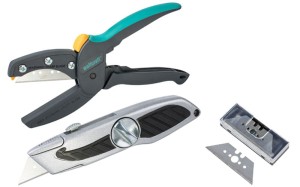 Zestaw do cięcia - nożyce megaCut + noż + wymienne ostrza Wolfcraft 4325000