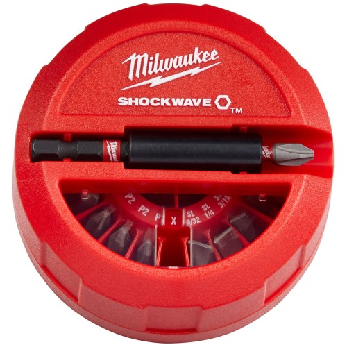 Bity udarowe Milwaukee Shockwave Impact Duty zestaw 15 szt. 4932430904
