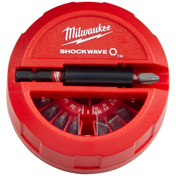 Bity udarowe Milwaukee Shockwave Impact Duty zestaw 15 szt. 4932430904
