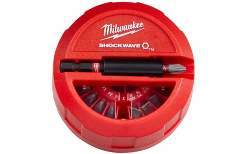 Bity udarowe Milwaukee Shockwave Impact Duty zestaw 15 szt. 4932430904