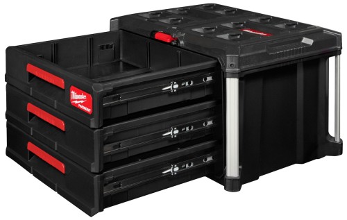 Skrzynia narzędziowa z 3 szufladami Milwaukee PACKOUT 4932472130