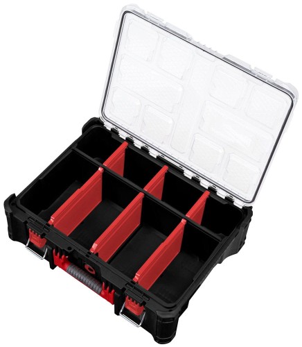 Organizer z przegrodami PACKOUT Milwaukee bardzo wysoki duży 4932478625