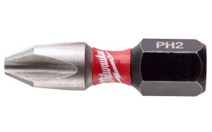 Końcówka wkrętakowa - bit PH2 magnetyczny 25mm Shockwave Milwaukee