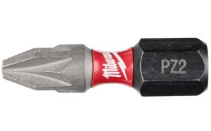 Końcówka wkrętakowa - bit udarowy PZ2 25mm Shockwave Milwaukee